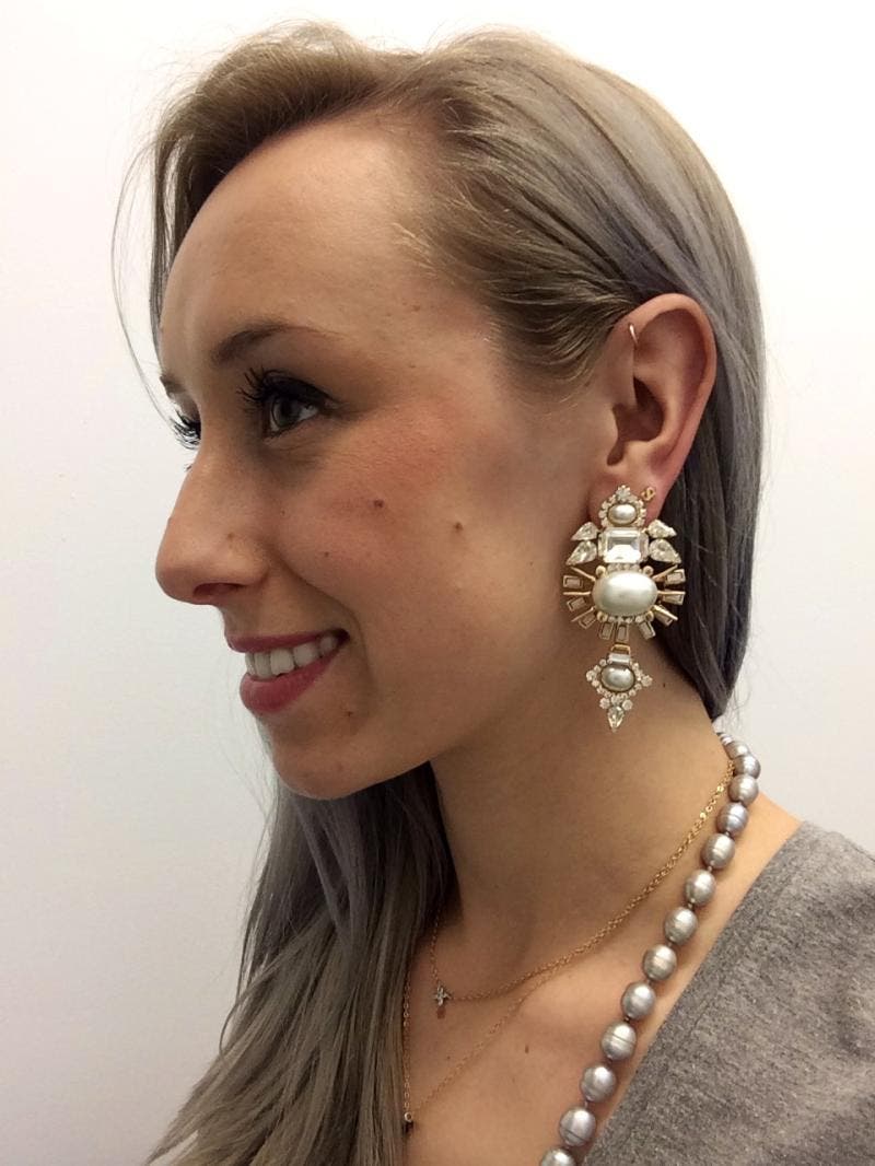 Henning Earrings By Elizabeth Cole For 40 The Runway