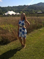 Blue Poppy James Dress by TROUBADOUR for $50 | Rent the Runway
