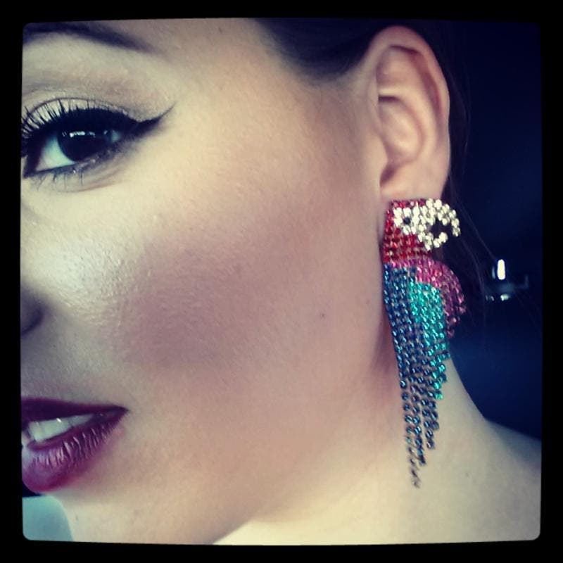Pretty Parrot Earrings By Elizabeth Cole For 33 The Runway