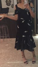 Feather Flutter Dress By Prabal Gurung For 260 The Runway Read More